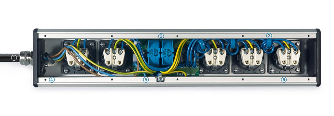 T+A Power Bar 2+5 HD - Barrette d'alimentation secteur 