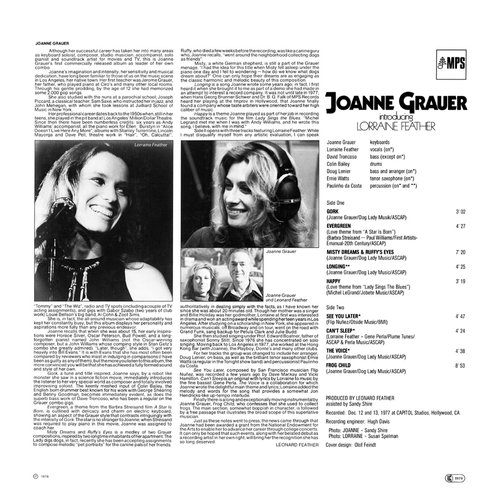 Introducing Lorraine Feather