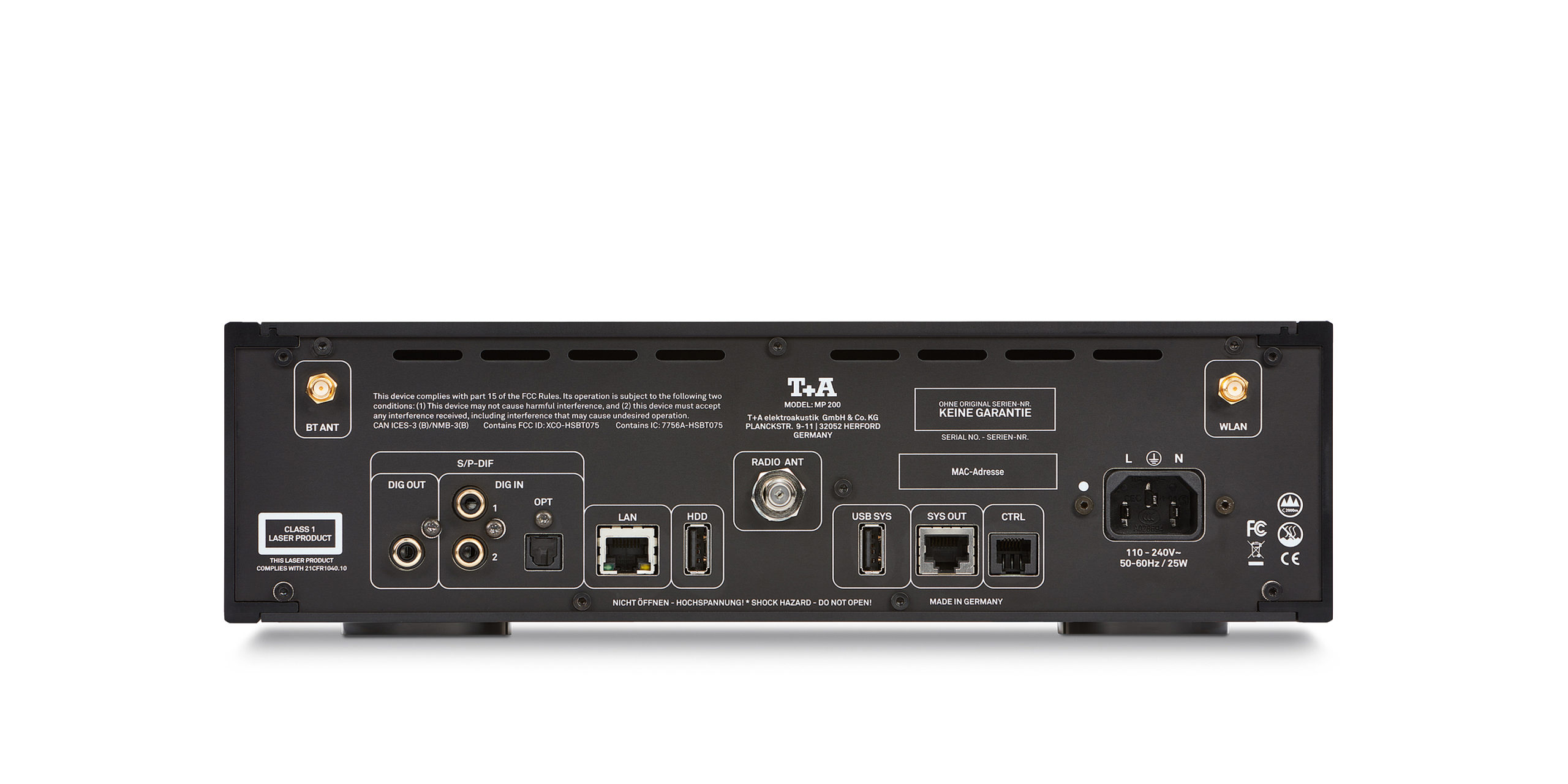 MP 200 G3 - Lecteur multisource