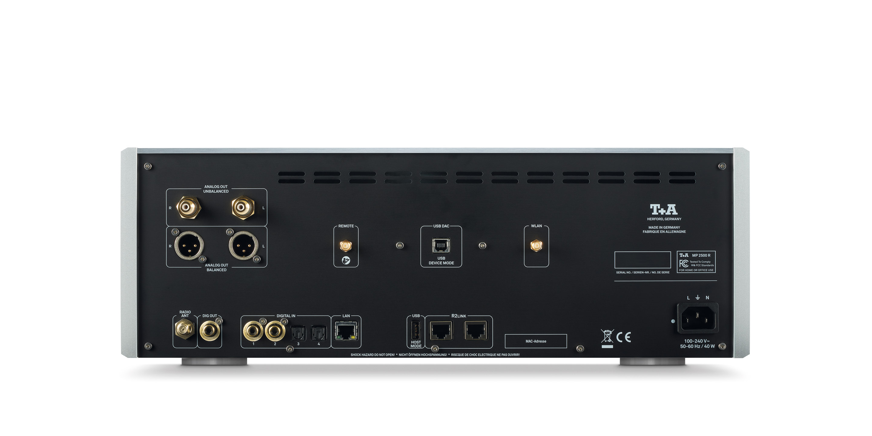 MP 2500 R G3 - Lecteur multi-source
