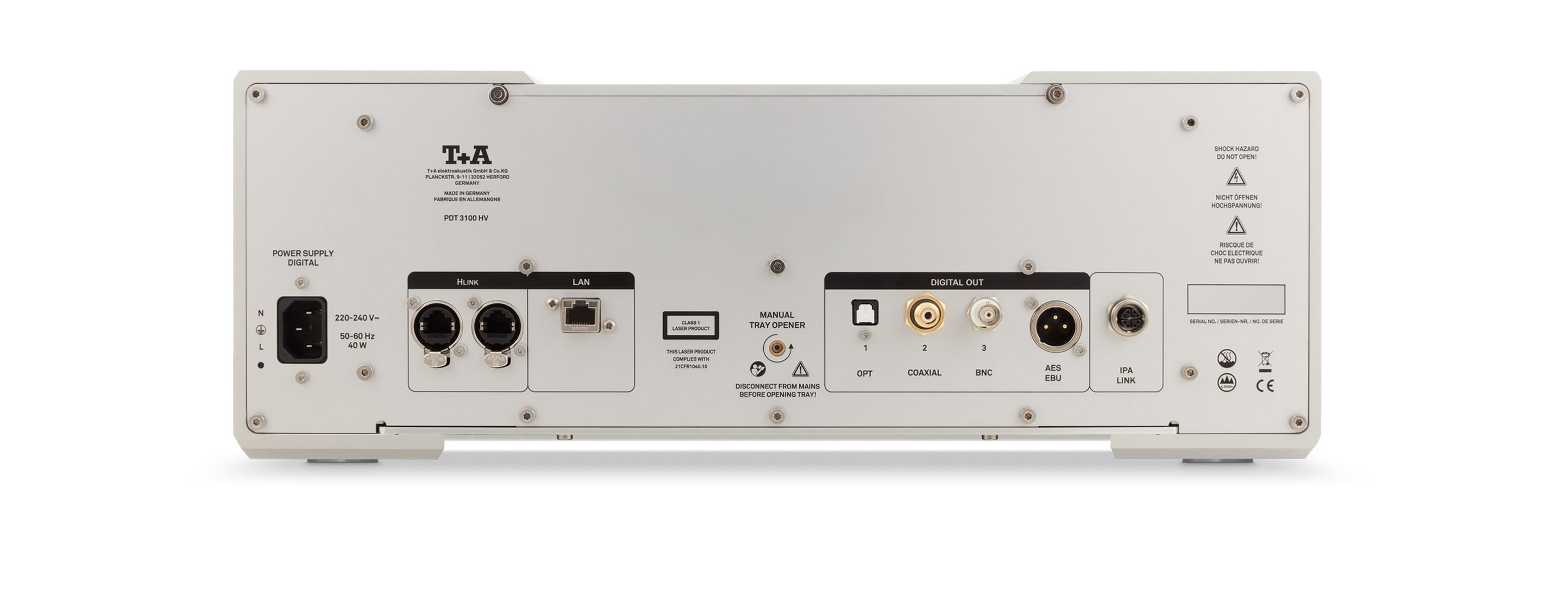 PDT 3100 HV - CD/SACD Transport