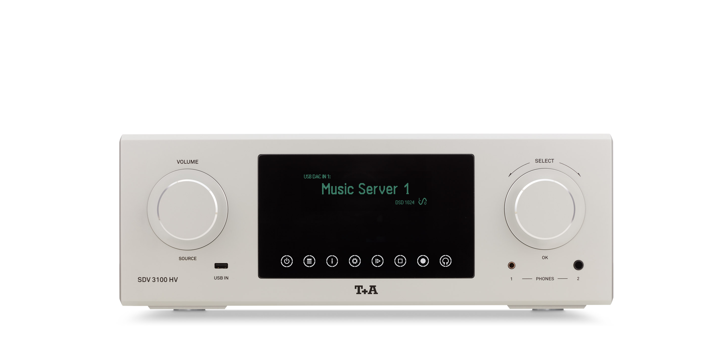 SDV 3100 HV Reference Streaming DAC Preamp
