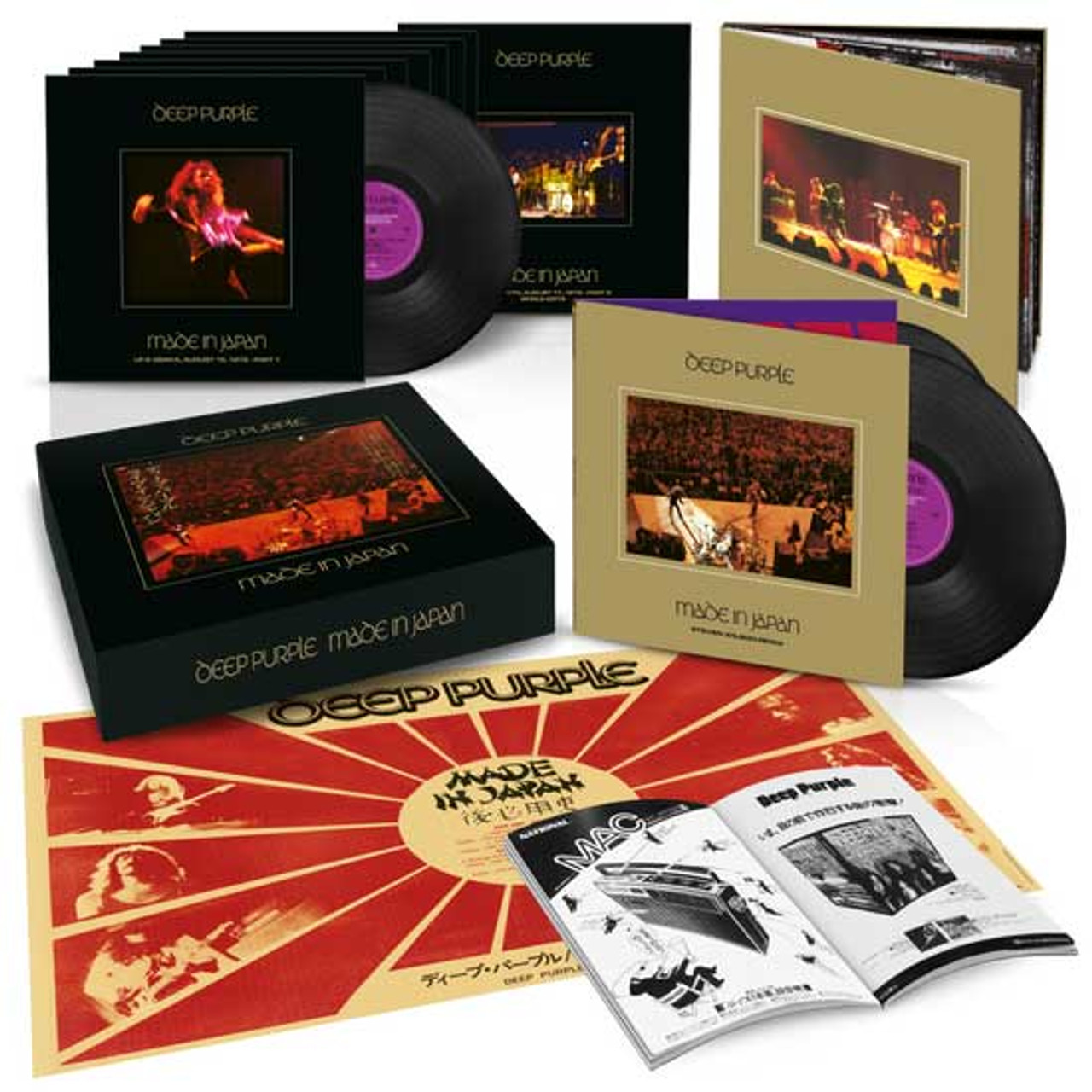 Made In Japan   (Super Deluxe Edition Steven Milson Mix 10 LP Box Set + Book & Poster)