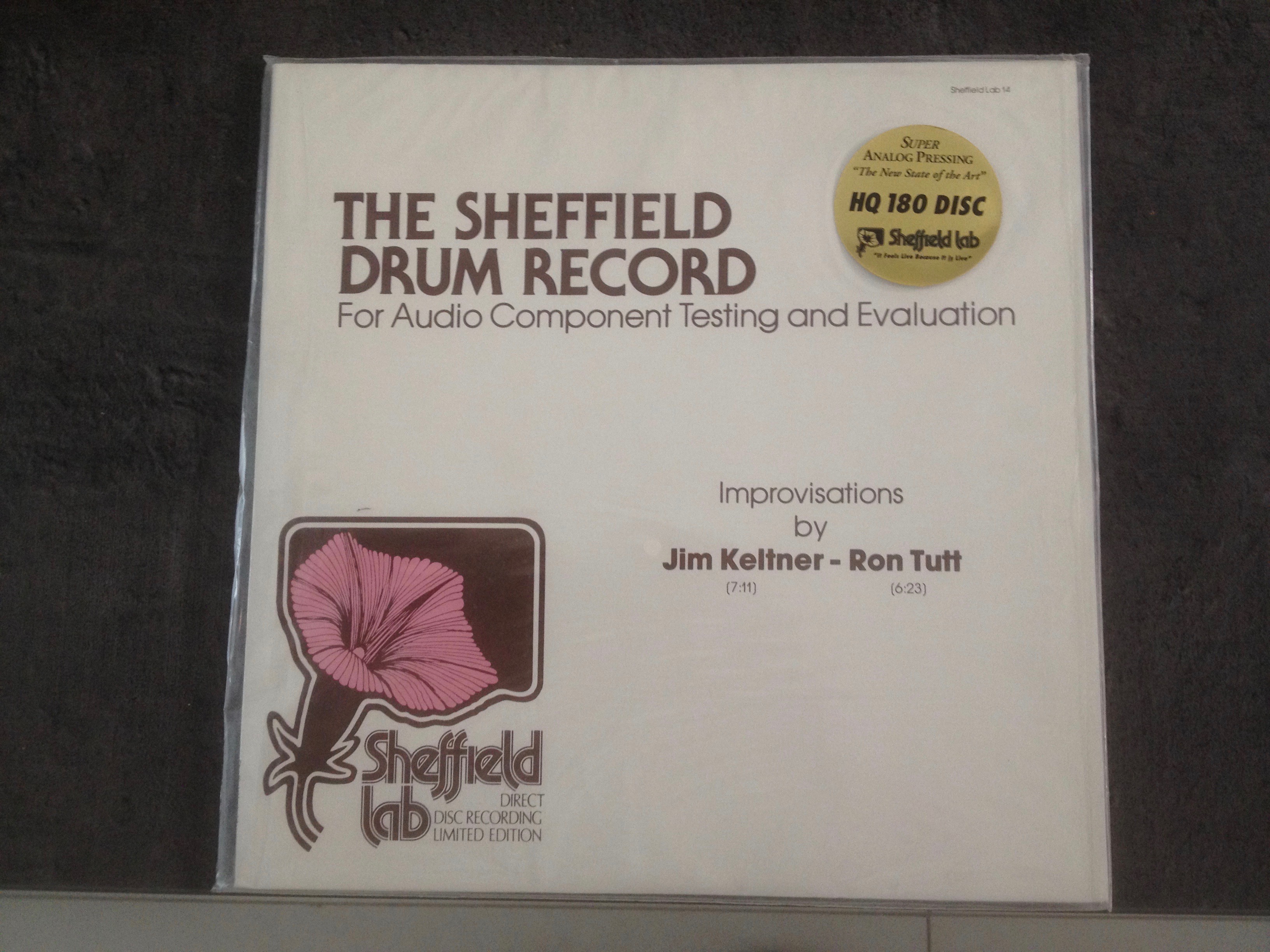 The Sheffield Drum Record For Audio Component Testing and Evaluation