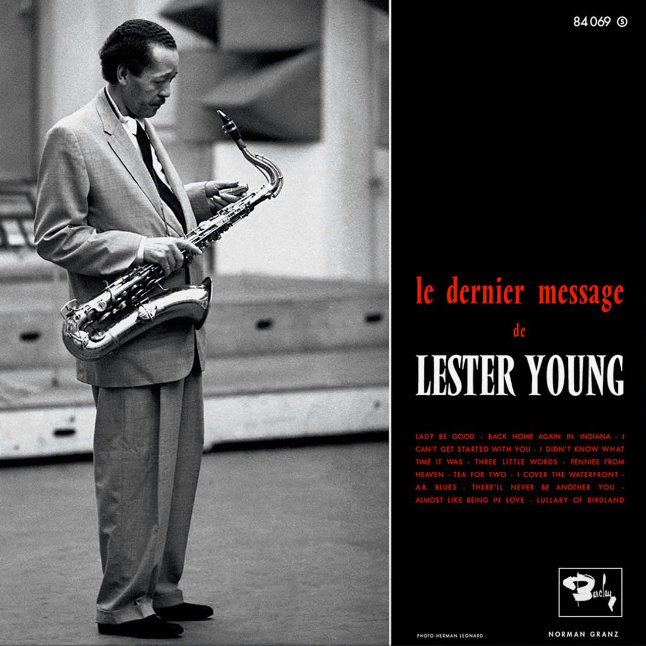 Le Dernier Message de Lester Young (LP + Bonus 10 Inch Vinyl)