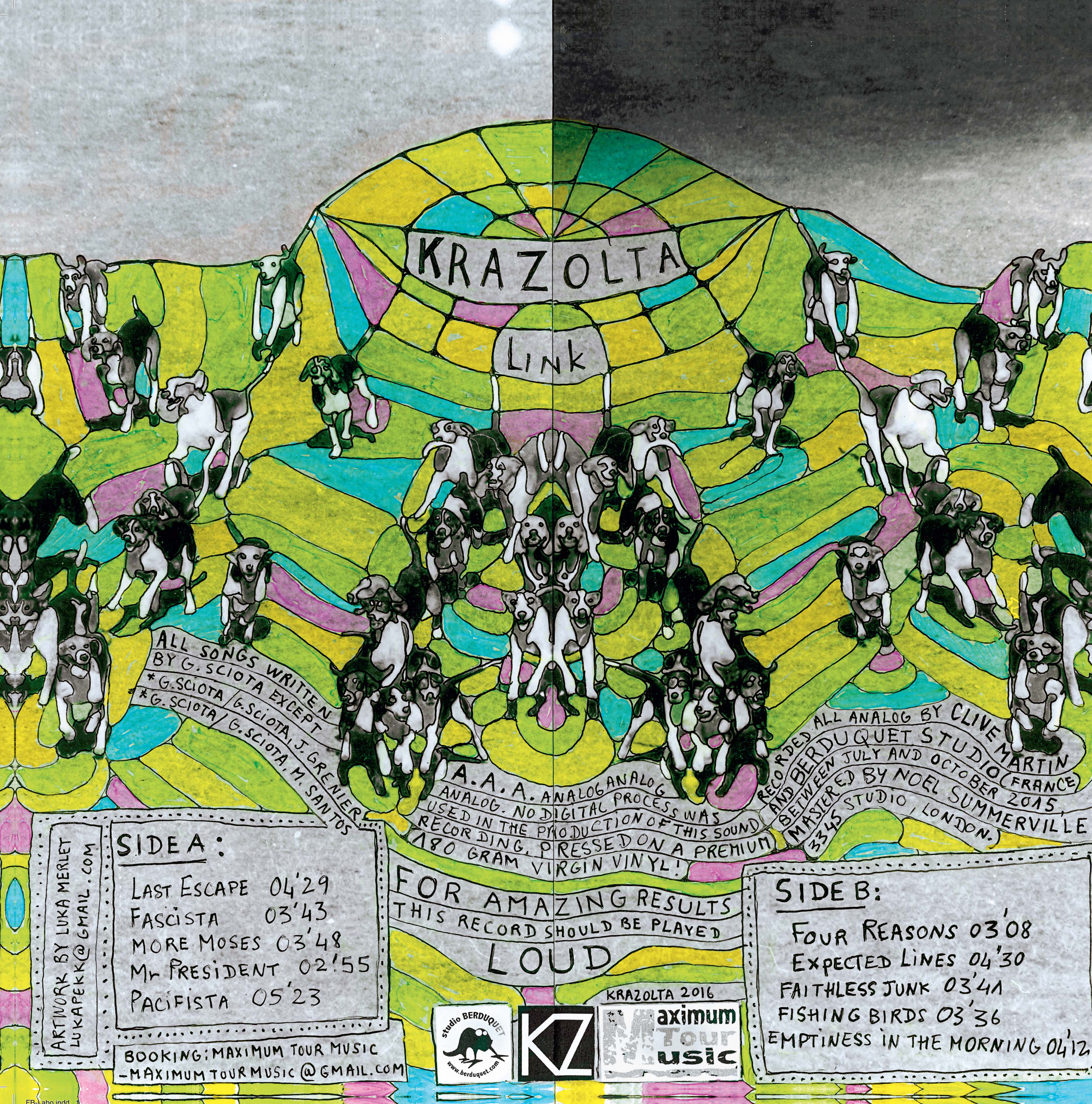 Link (LP + CD single + livret 12 pages) / 100 % analogique