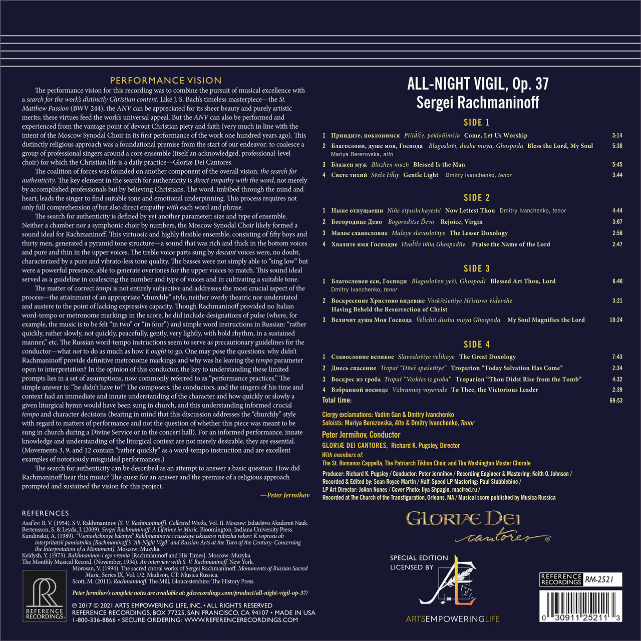 All-Night Vigil, Op. 37