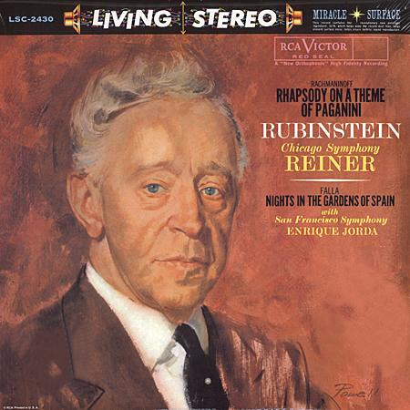 Sergei Rachmaninoff : Rhapsody on a Theme of Paganini / Manuel De Falla : Nights in the Gardens of S